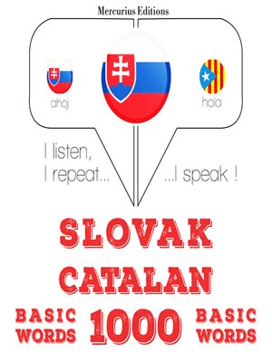 cover image of Slovenský--katalánska